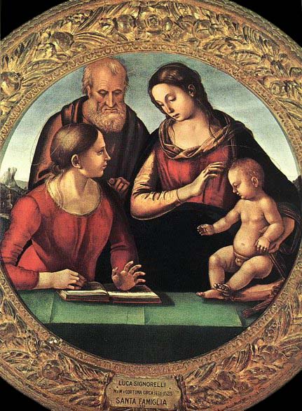 Madonna and Child with St Joseph and Another Saint